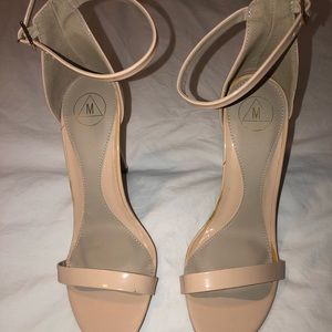 NBW PERFECT NUDE STRAPPY HEELS YSL STEVE MADDEN